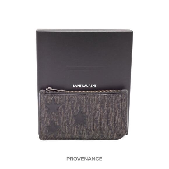 🔴 Saint Laurent Paris SLP Fragment Card Wallet - Monogram - Picture 9 of 10